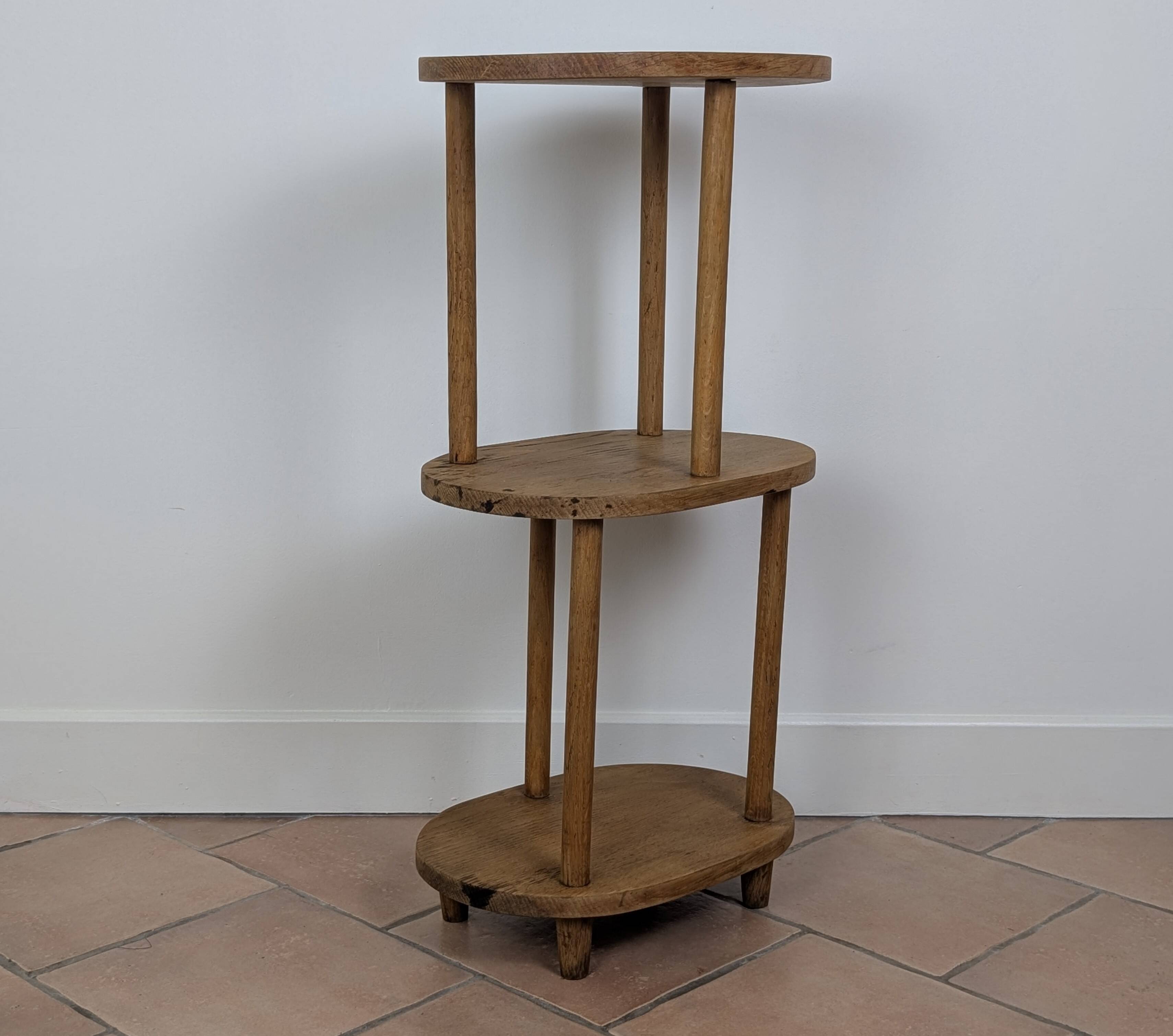 Bout de canapé en chêne