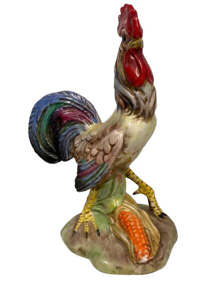Coq en céramique