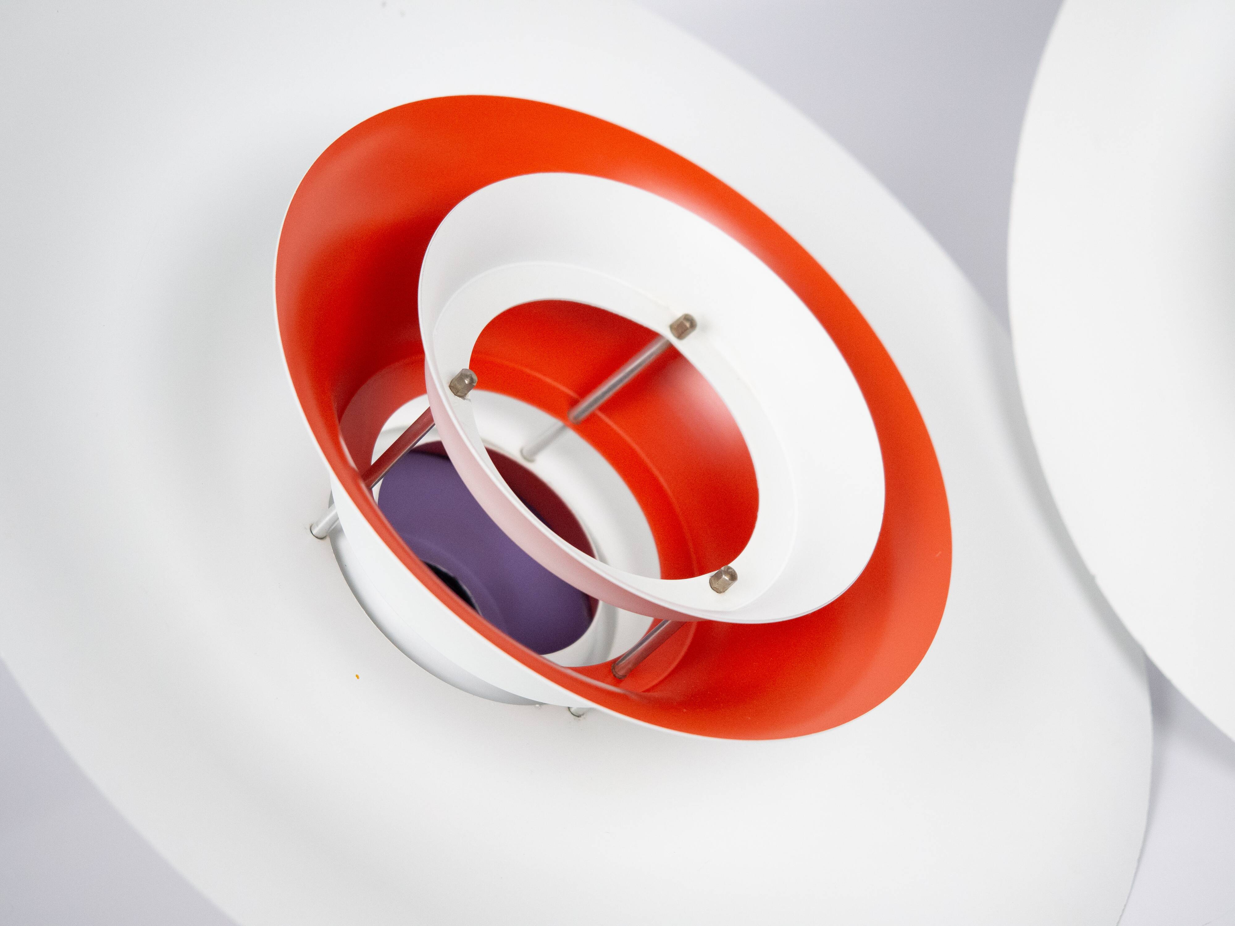 Paire de 2 lampes vintage danoises des années 1980.