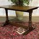 English bistro table in ash and beech from the 1970s.