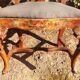 19th painted Italian armchair