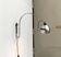 Mid-century space age wall lamp by Anvia