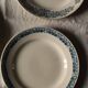 6 Terre de Fer blue Marcel Alésia Exotic Longchamp plates