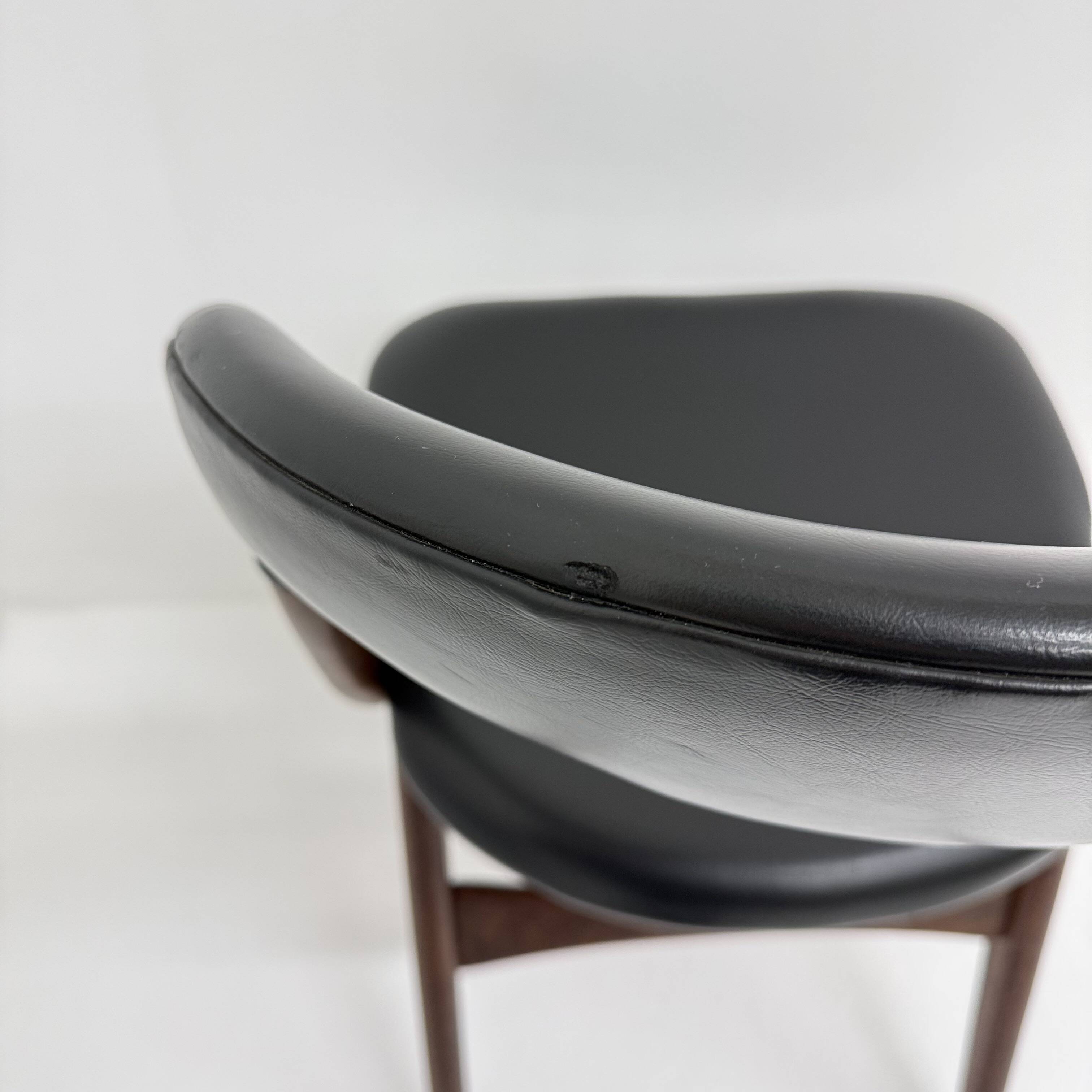 Vintage dining chair by Louis van Teeffelen , 1960's