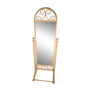 miroir psyché en métal