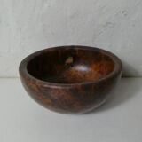 2 wooden bowls turned