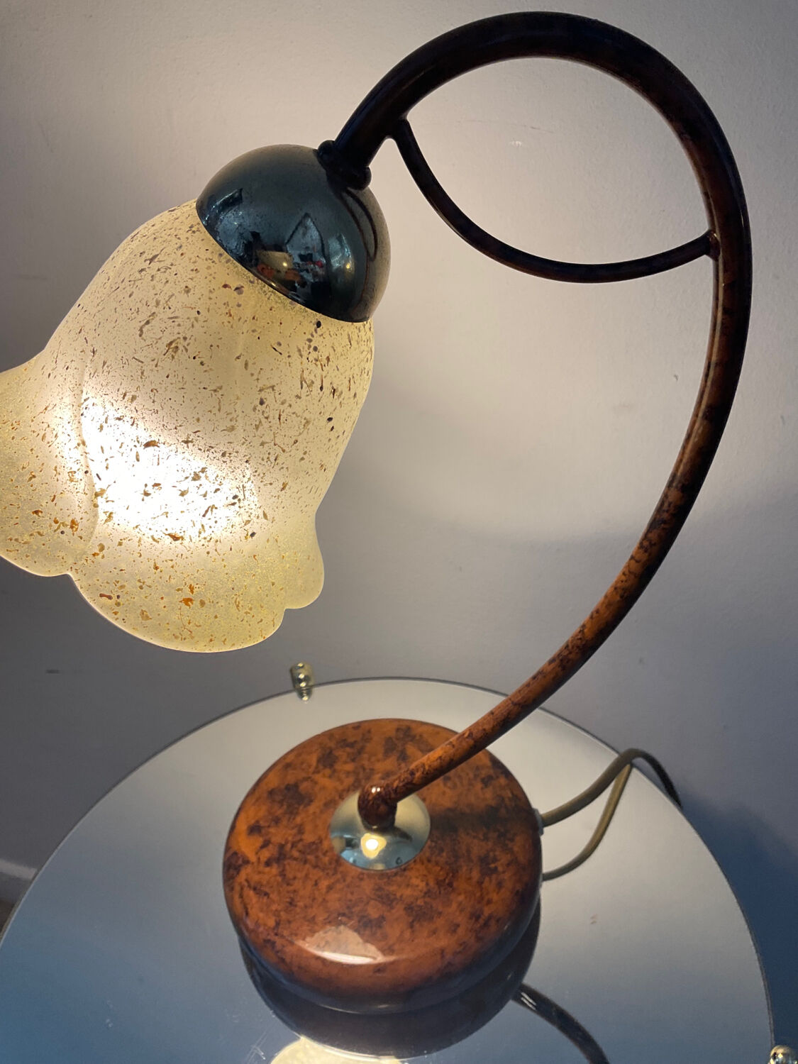 Pair of Italian lamps from the 70s-80s
