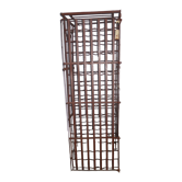 Metal wine cellar model cage