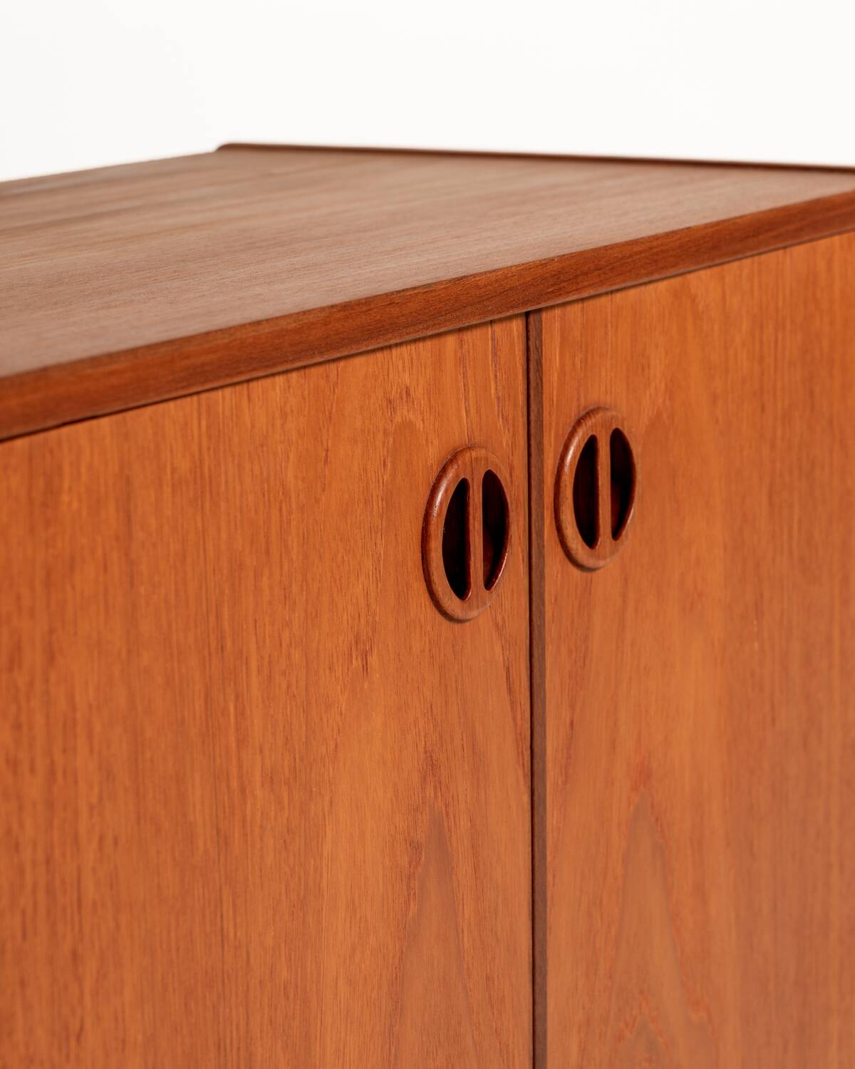 “Domino” Teak Cabinet by Arne Wahl Iversen, 1960s