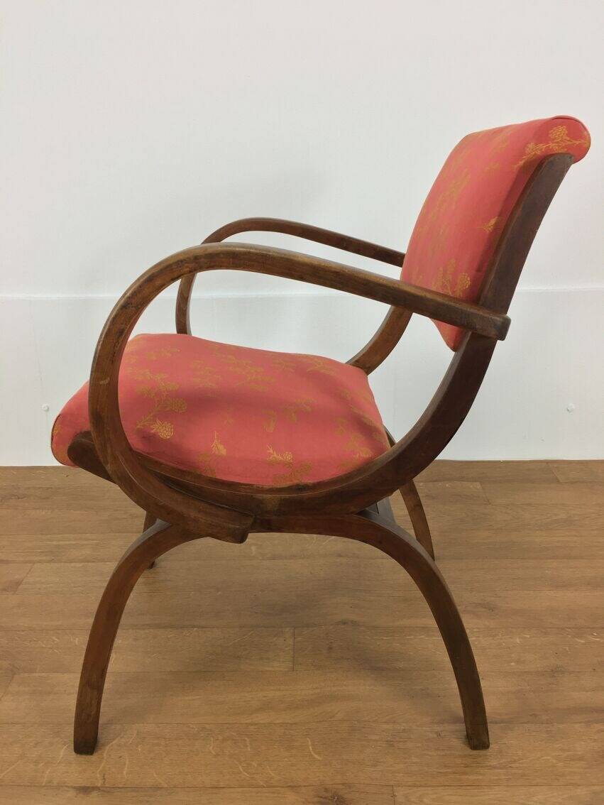 1940s bridge armchair