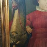 Oil painting on canvas portrait mid-19th century - German school