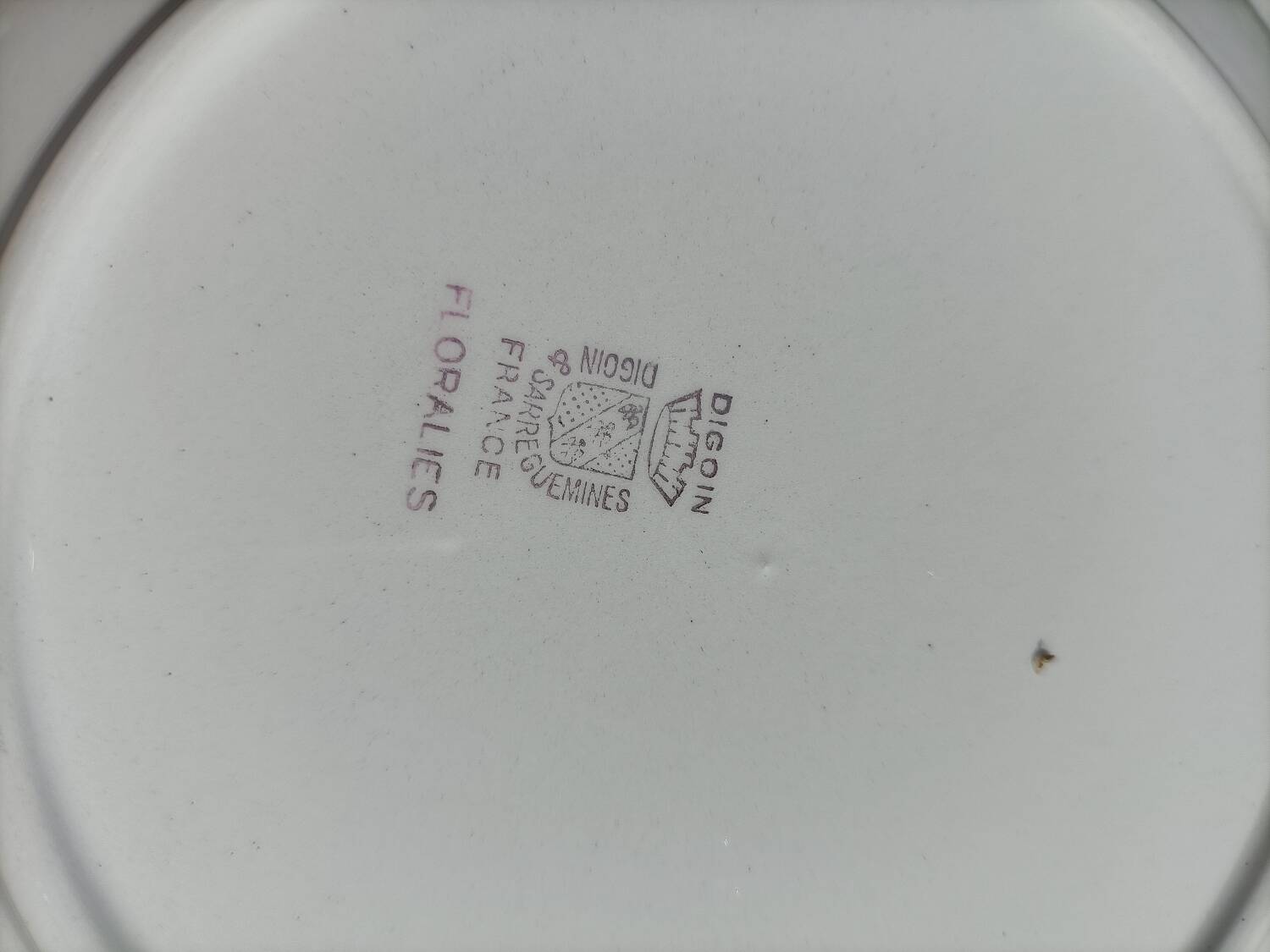 Soup plates x6 Digoin Sarreguemines 💐