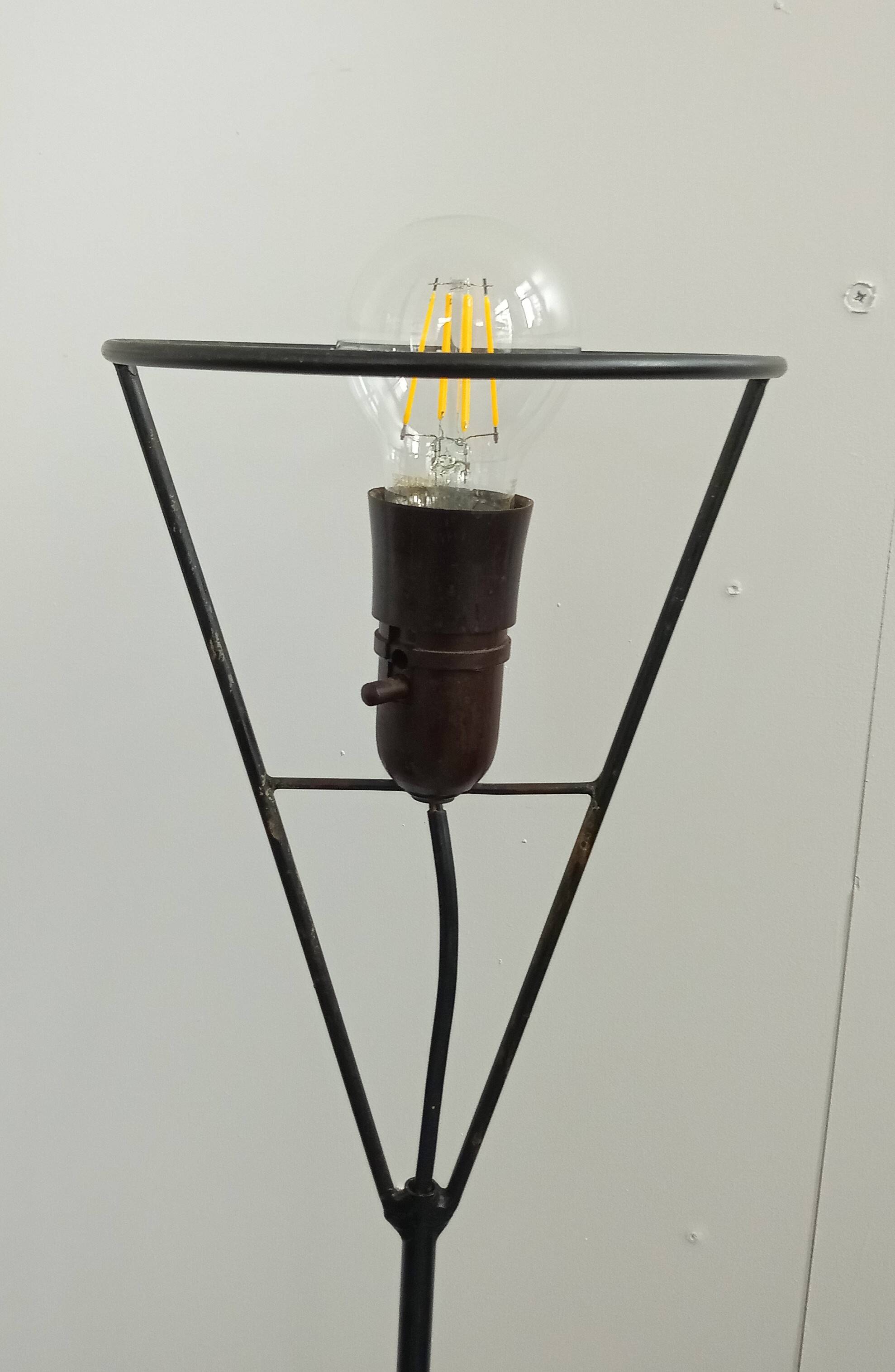 early Vice Versa floor lamp by Carl Auböck, Austria,  50s