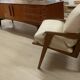 Fauteuil scandinave vintage en teck