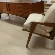 Vintage Scandinavian armchair in teak