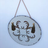 Beveled mirror 35x35cm