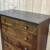 Chiffonnier Restoration XIXth in walnut