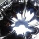 5 vintage bistro-style stainless steel dessert bowls on stands