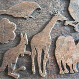 Small carved ethnic chest