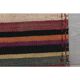 1970s vintage Turkish Oushak handmade wool cotton red area rug 170x270