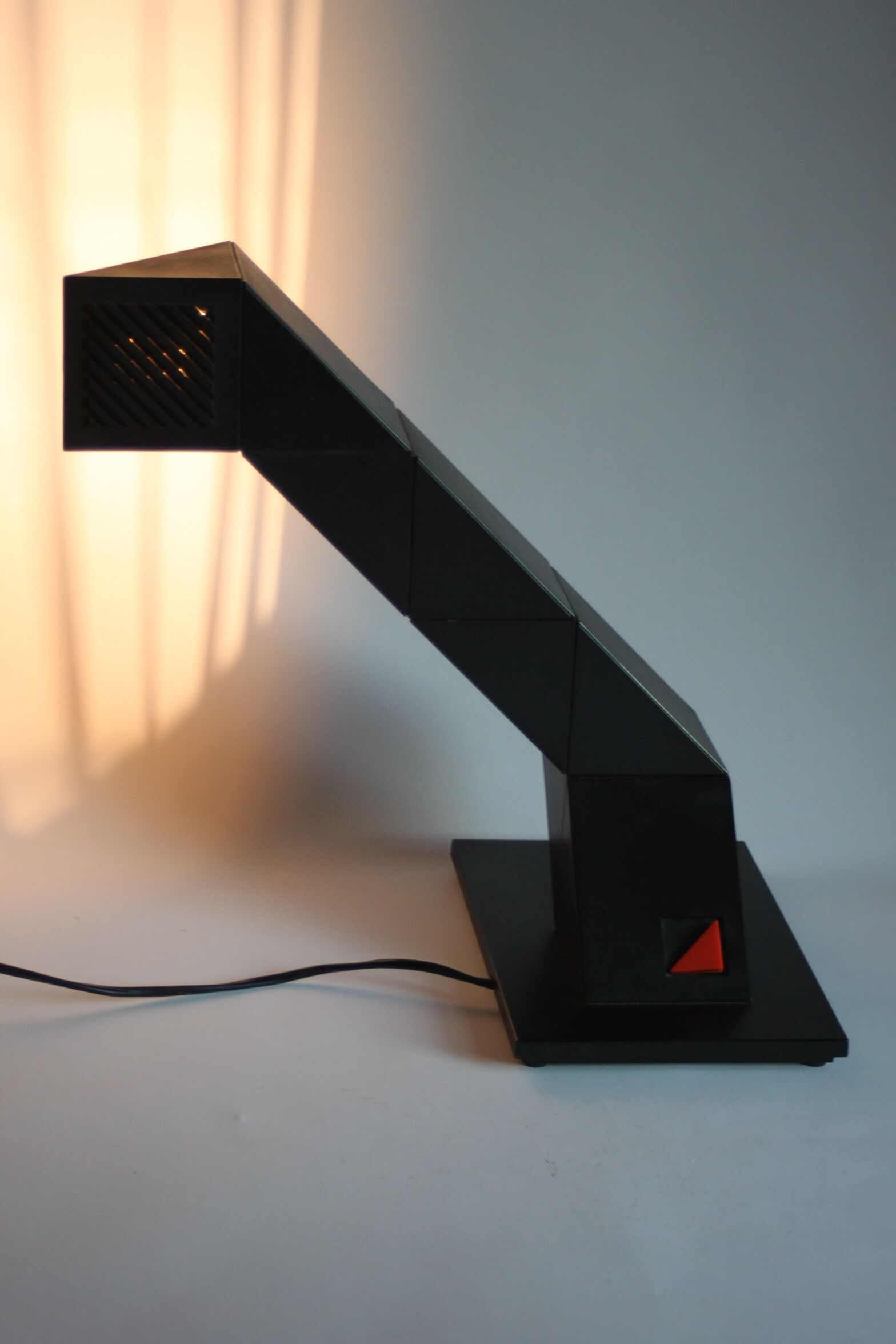 Zig Zag desk lamp by Shui Shan for Elite Lighting, 1980s