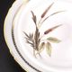 Set of 8 vintage dessert plates in porcelain – Wheat Ear pattern