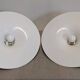 Pair of tulip pendants by Thorn Lighting, England circa 1970.