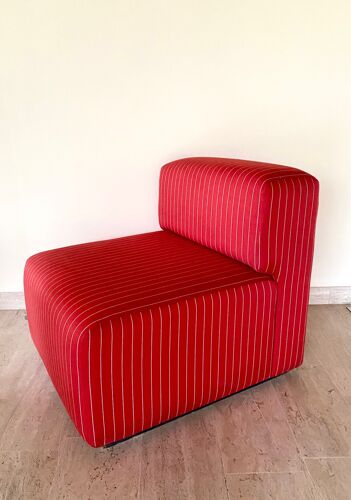 Chauffeuses fauteuils rouge années 70/80