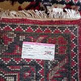 Handmade Indo-Keshan hallway rug 307x84cm