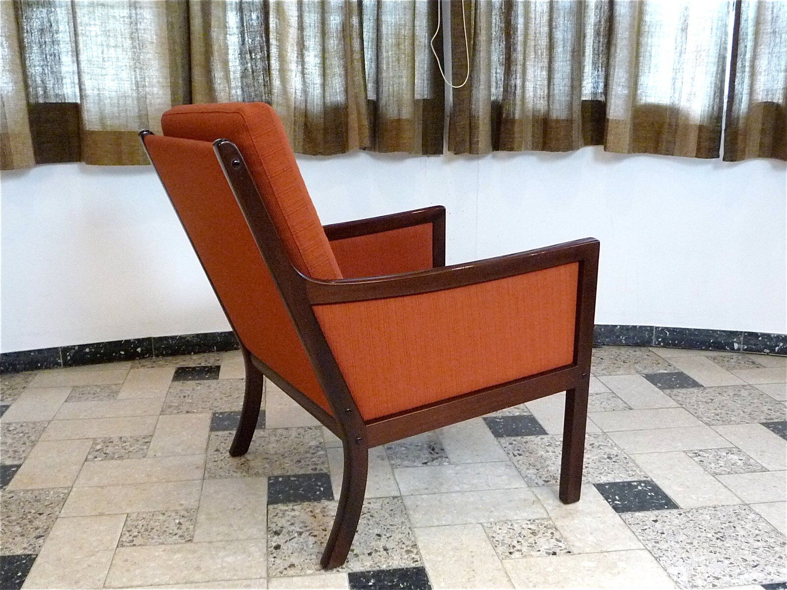 Fauteuils par Ole Wanscher pour Jeppsen, Danemark, années 1960.