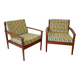Restored vintage Scandinavian armchairs