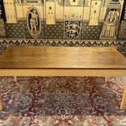 Farmhouse table with spindle legs Gold - Gold