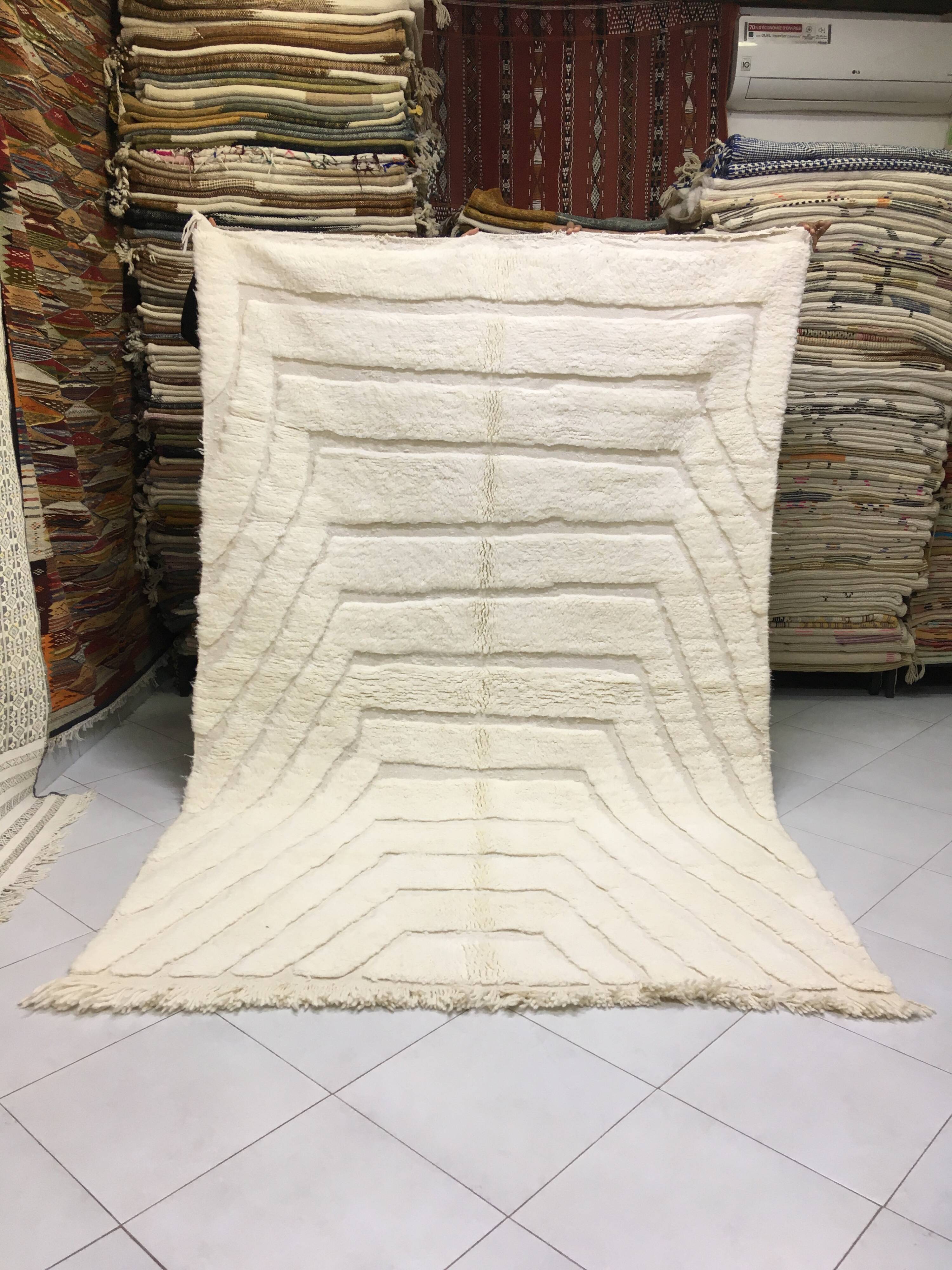 Tapis Beni Ouarain Berbère 293 x 190 cm
