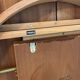Round dining table Lubke in rosewood from the 1960s.