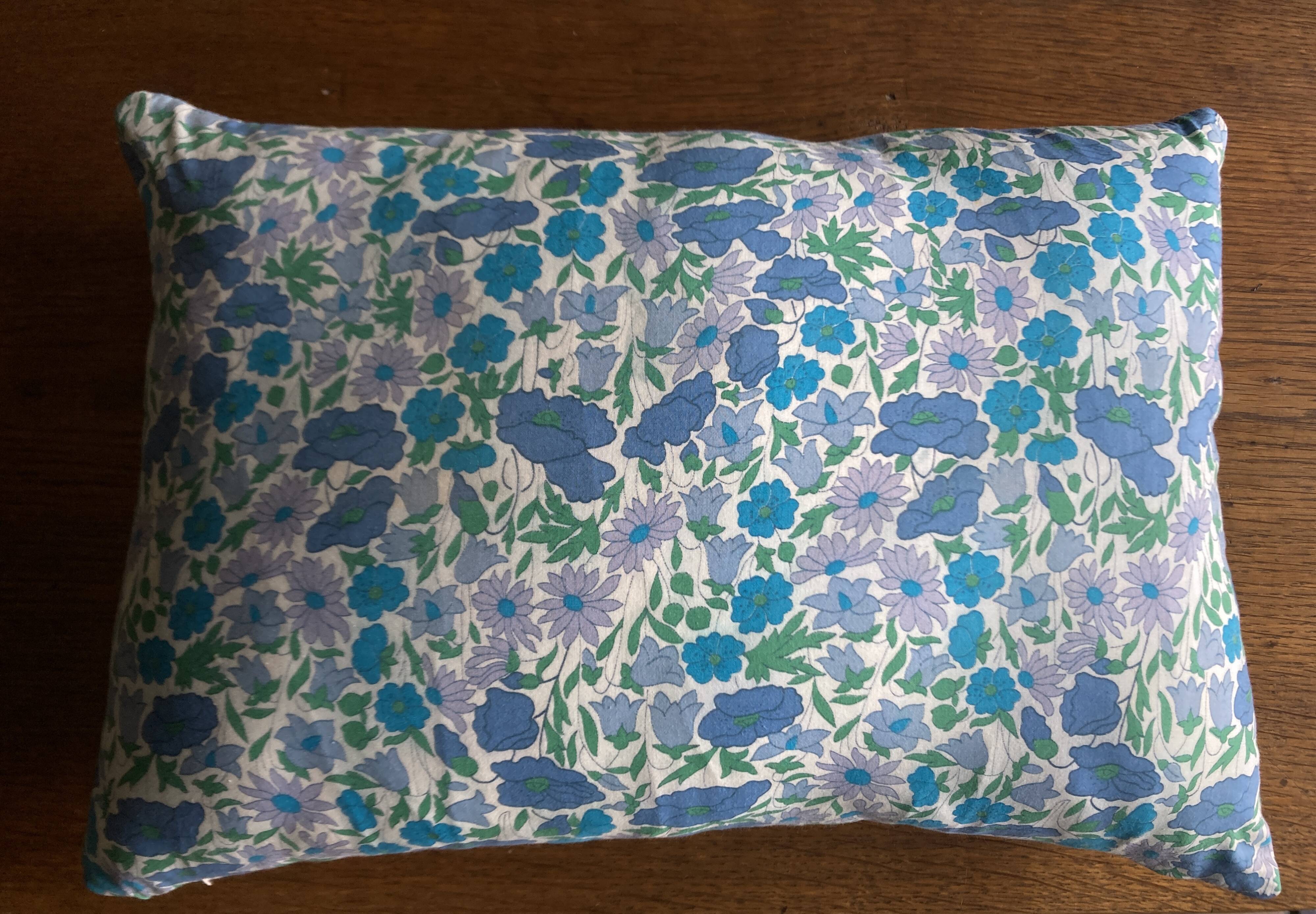 Cushion in genuine 1960 Liberty floral fabric.
