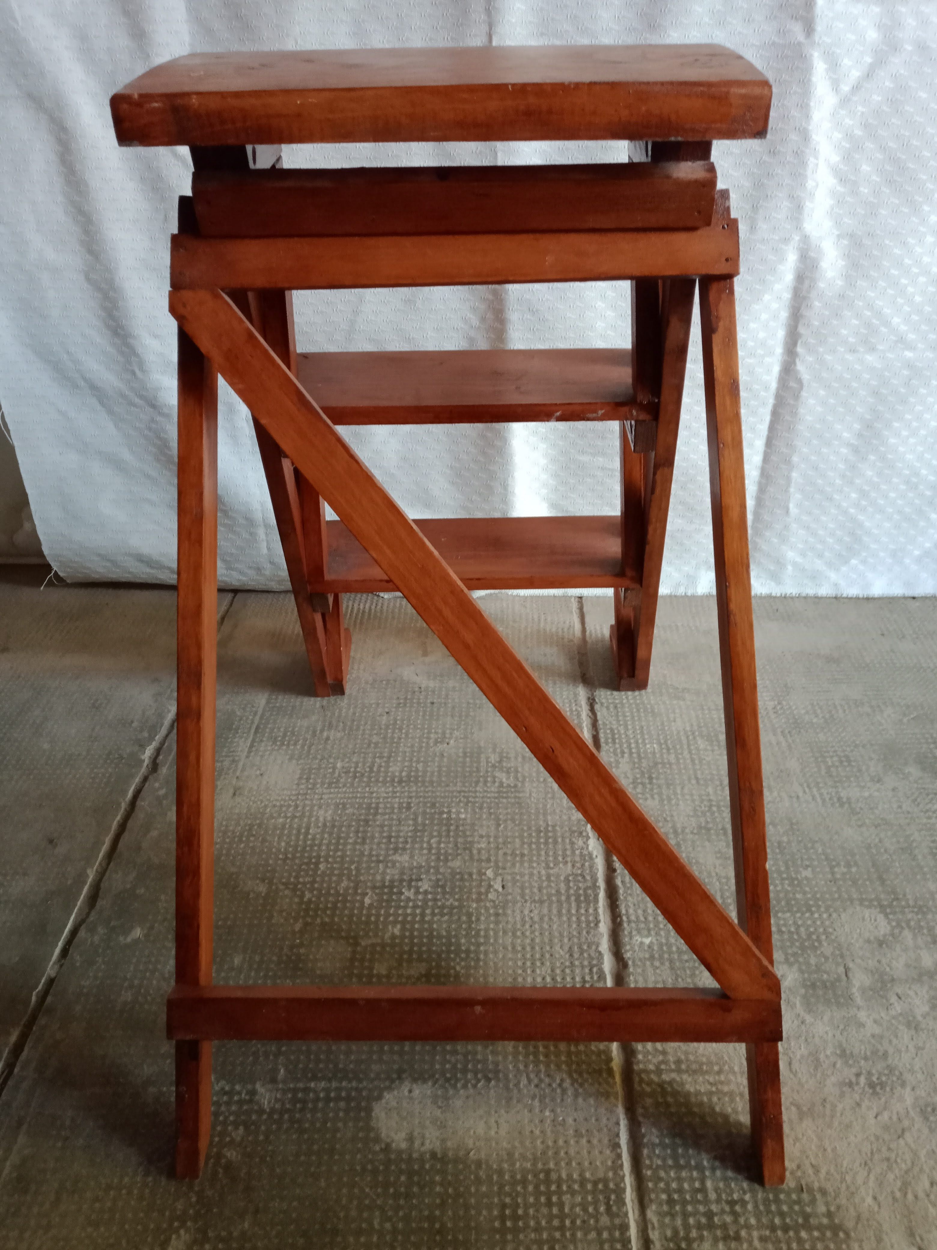 stepladder with two steps