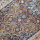 Vintage indian carpet tabriiz handmade 60cm x 177cm 1970s