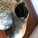 Vintage ceramic pitcher parietal art