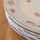 5 dessert plates in Polish porcelain