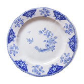 Grand plat Gien from the 1930s