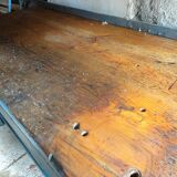 Workbench butcher block wooden tray