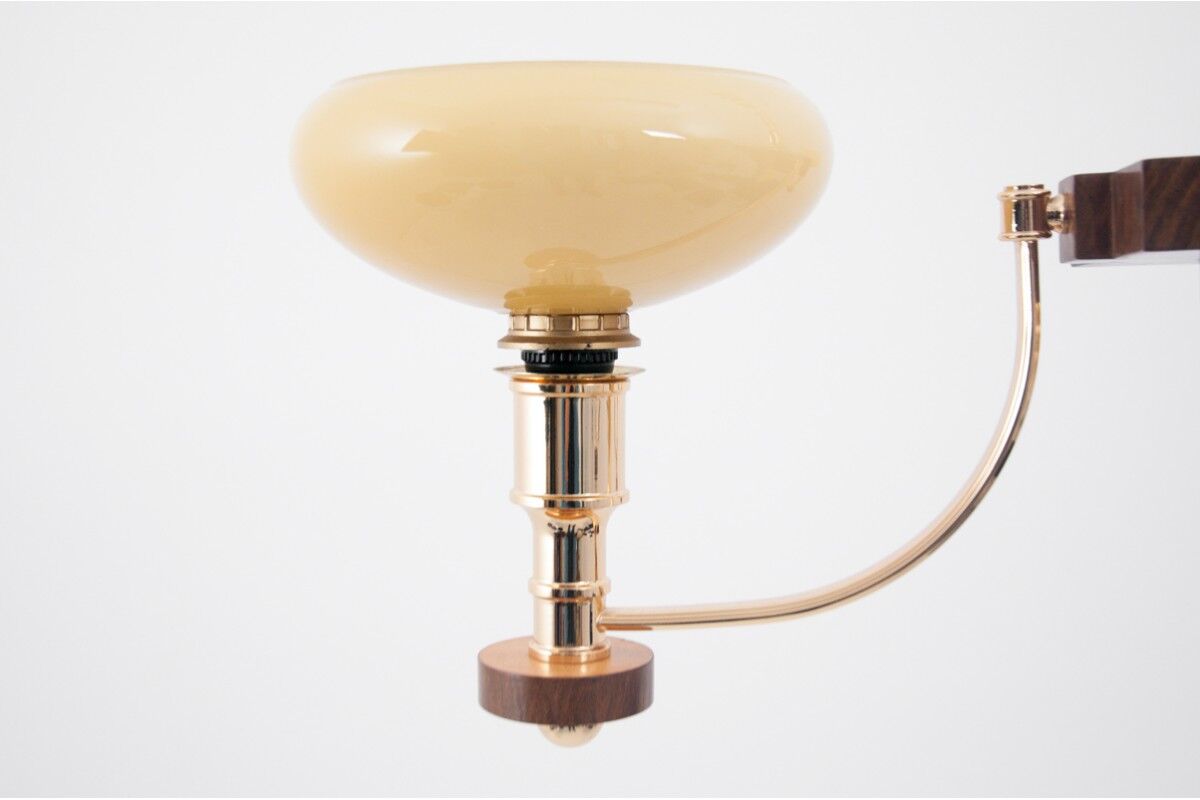 Art deco chandelier, Poland, 1960s