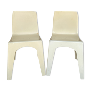 Paire de chaises enfant