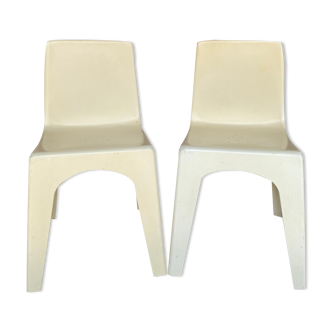 Pair of Reppel & Vollmann children's chairs