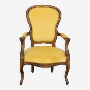 Vintage yellow armchair