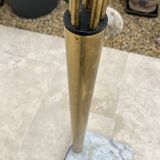 5-light gold floor lamp, 70s design
