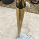 5-light gold floor lamp, 70s design