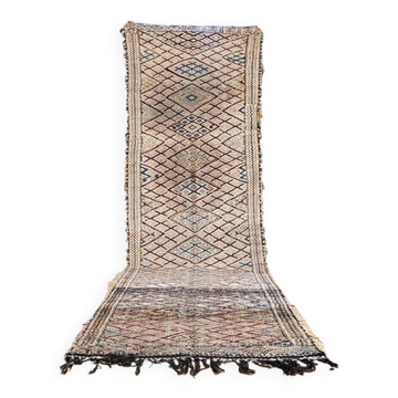Tapis Kilim berbère Zayane vintage