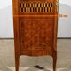 Rosewood and Mahogany chest of drawers, Louis XV / Louis XVI Transition style – Late 19th century