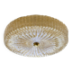 Venetian Gold "Graniglia" Murano Glass Flush Mount
